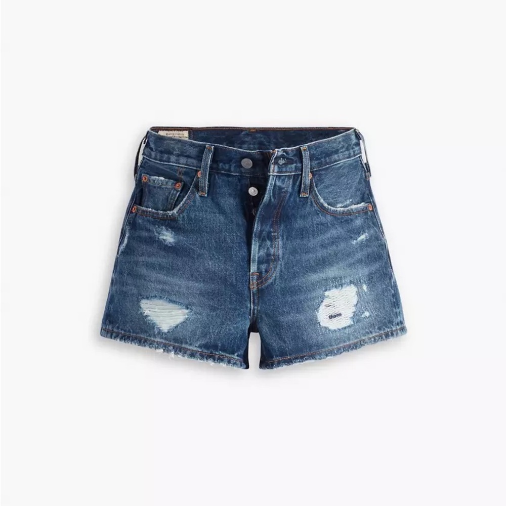 Levi’s Classic Blue Denim Women's Shorts